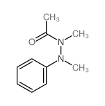 N,N-dimethyl-N-phenyl-acetohydrazide结构式