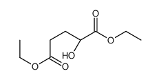 (S)-2-Hydroxypentanedioic Acid Diethyl Ester Structure