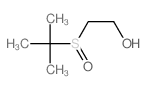 Ethanol,2-[(1,1-dimethylethyl)sulfinyl]- structure