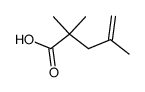 2,2,4-trimethyl-4-pentenoic acid Structure