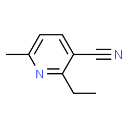 3-Pyridinecarbonitrile,2-ethyl-6-methyl-(9CI)结构式