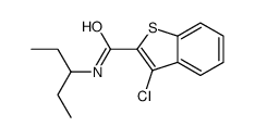 Benzo[b]thiophene-2-carboxamide, 3-chloro-N-(1-ethylpropyl)- (9CI) picture