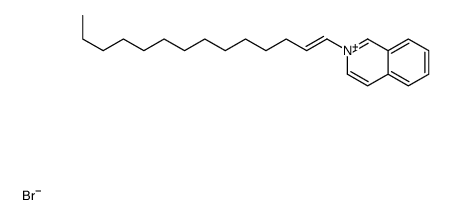 2-tetradec-1-enylisoquinolin-2-ium,bromide结构式