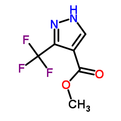 Methyl 3-(trifluoromethyl)-1H-pyrazole-4-carboxylate Structure