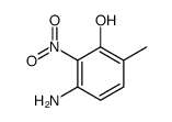 3-amino-6-methyl-2-nitrophenol结构式