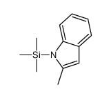 trimethyl-(2-methylindol-1-yl)silane Structure