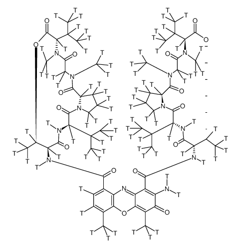 actinomycin d-[3h(g)]结构式