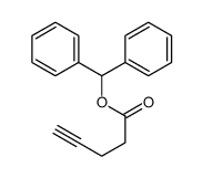 benzhydryl pent-4-ynoate Structure