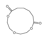 1,4,7-trioxacyclotridecane-8,13-dione Structure