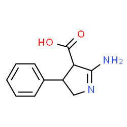 2H-Pyrrole-4-carboxylicacid,5-amino-3,4-dihydro-3-phenyl-(9CI) structure