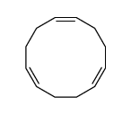 反,反,反-1,5,9-环十二烷基三烯结构式