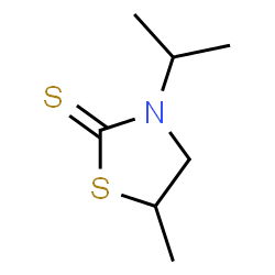 2-Thiazolidinethione,5-methyl-3-(1-methylethyl)-(9CI) Structure