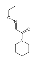 2-ethoxyimino-1-piperidin-1-ylethanone结构式