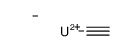 carbanide,ethyne,uranium(2+)结构式