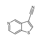 Thieno[3,2-c]pyridine-3-carbonitrile结构式