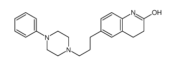 2(1H)-Quinolinone, 3,4-dihydro-6-(3-(4-phenyl-1-piperazinyl)propyl)- structure