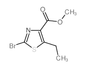 Methyl 2-bromo-5-ethylthiazole-4-carboxylate Structure