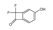 Bicyclo[4.2.0]octa-1,3,5-trien-7-one,8,8-difluoro-3-hydroxy-结构式