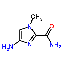 1H-Imidazole-2-carboxamide,4-amino-1-methyl-(9CI) structure