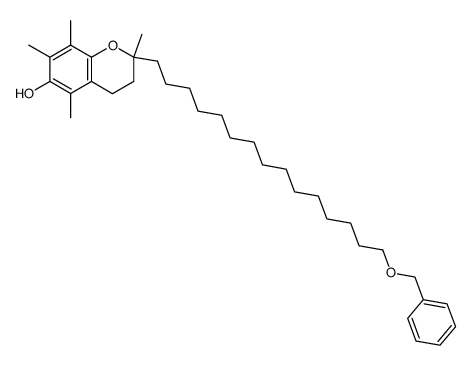 2-(15-(benzyloxy)pentadecyl)-2,5,7,8-tetramethyl-3,4-dihydro-2H-chromen-6-ol Structure