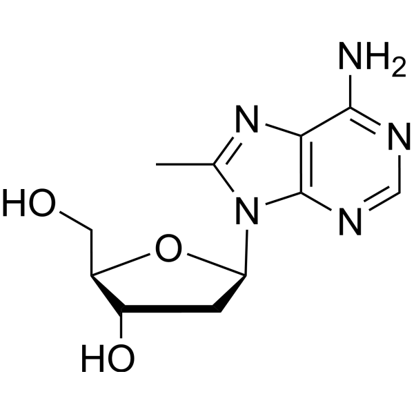 8-Methyl-2’-deoxyadenosine Structure