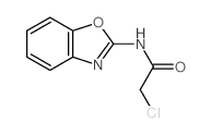 N-benzooxazol-2-yl-2-chloro-acetamide structure