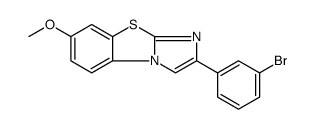 2-(3-BROMOPHENYL)-7-METHOXYIMIDAZO[2,1-B]BENZOTHIAZOLE picture