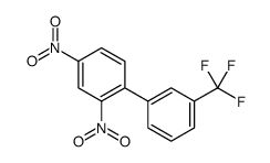 2,4-dinitro-1-[3-(trifluoromethyl)phenyl]benzene Structure