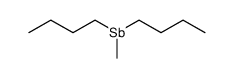 Methyl-dibutyl-antimon结构式