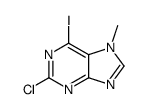 2-chloro-6-iodo-7-methylpurine Structure