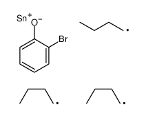 (2-bromophenoxy)-tributylstannane结构式