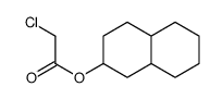 1,2,3,4,4a,5,6,7,8,8a-decahydronaphthalen-2-yl 2-chloroacetate Structure