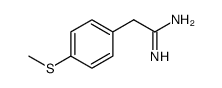 2-(4-METHYLSULFANYL-PHENYL)-ACETAMIDINE picture