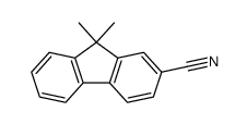 9,9-二甲基-9H-芴-2-星空app结构式