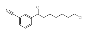 7-CHLORO-1-(3-CYANOPHENYL)-1-OXOHEPTANE Structure