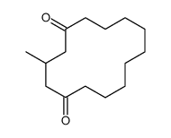 3-methylcyclotetradecane-1,5-dione Structure