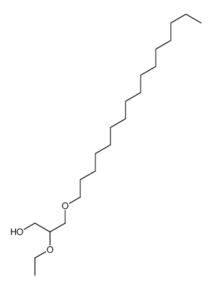 2-ethoxy-3-hexadecoxypropan-1-ol Structure