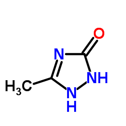 5-methyl-1,2-dihydro-1,2,4-triazol-3-one结构式