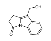 1,2-Dihydro-9-hydroxymethyl-3H-pyrrolo(1,2-a)indol-3-on结构式