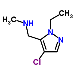 (4-CHLORO-2-ETHYL-2 H-PYRAZOL-3-YLMETHYL)-METHYL-AMINE picture