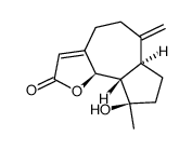 7,11-Dehydro-1-epi-13-norcompressanolid结构式