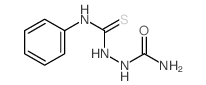 Hydrazinecarboxamide,2-[(phenylamino)thioxomethyl]- Structure