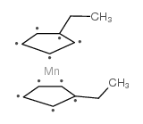 二(乙基环戊二烯基)锰结构式