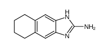 Naphth[2,3-d]imidazole, 2-amino-5,6,7,8-tetrahydro- (6CI) structure