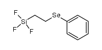 phenyl 2-(trifluorosilyl)ethyl selenide结构式