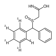 莫达非尼-D5结构式