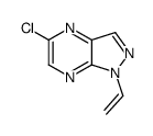 5-chloro-1-ethenylpyrazolo[3,4-b]pyrazine结构式