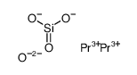 dipraseodymium oxide silicate structure