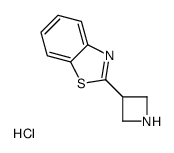 2-(azetidin-3-yl)-1,3-benzothiazole,hydrochloride结构式