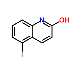 5-Iodo-2-quinolinol Structure